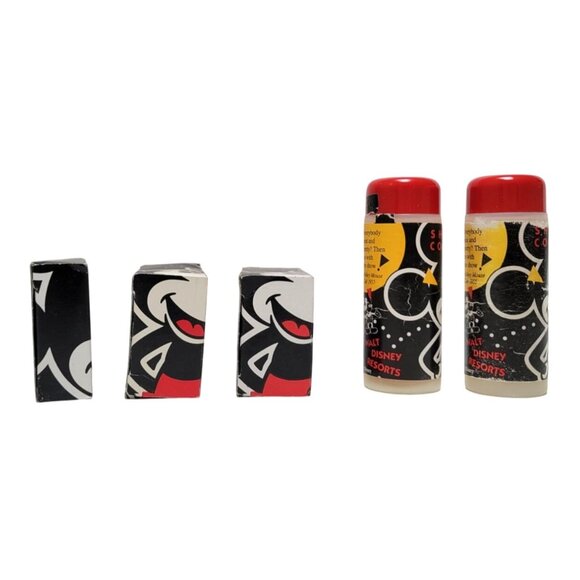 Lot of 5 Vintage 1990s Walt Disney Resorts Mickey Mouse Facial Bath Soap Shampoo - Picture 7 of 8